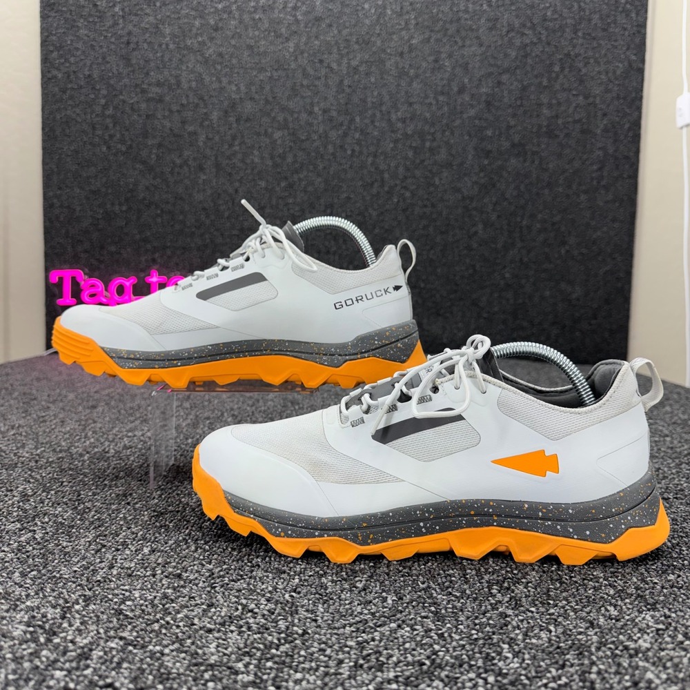 GORUCK Mackall Training Shoes Mens 9 women's 11 White Orange Speckled
